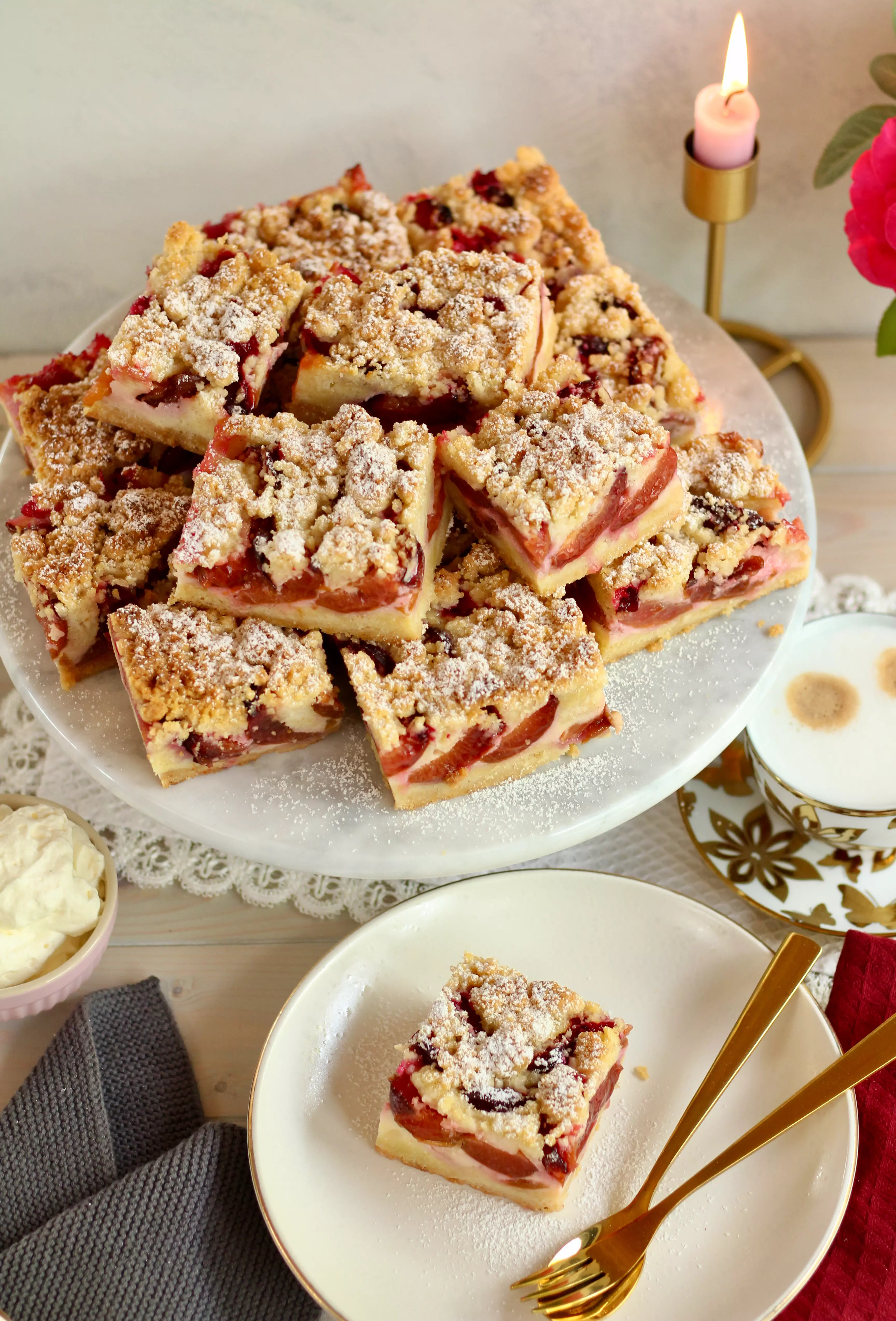 Saftigster Zwetschgenkuchen Vom Blech Mit Streuseln