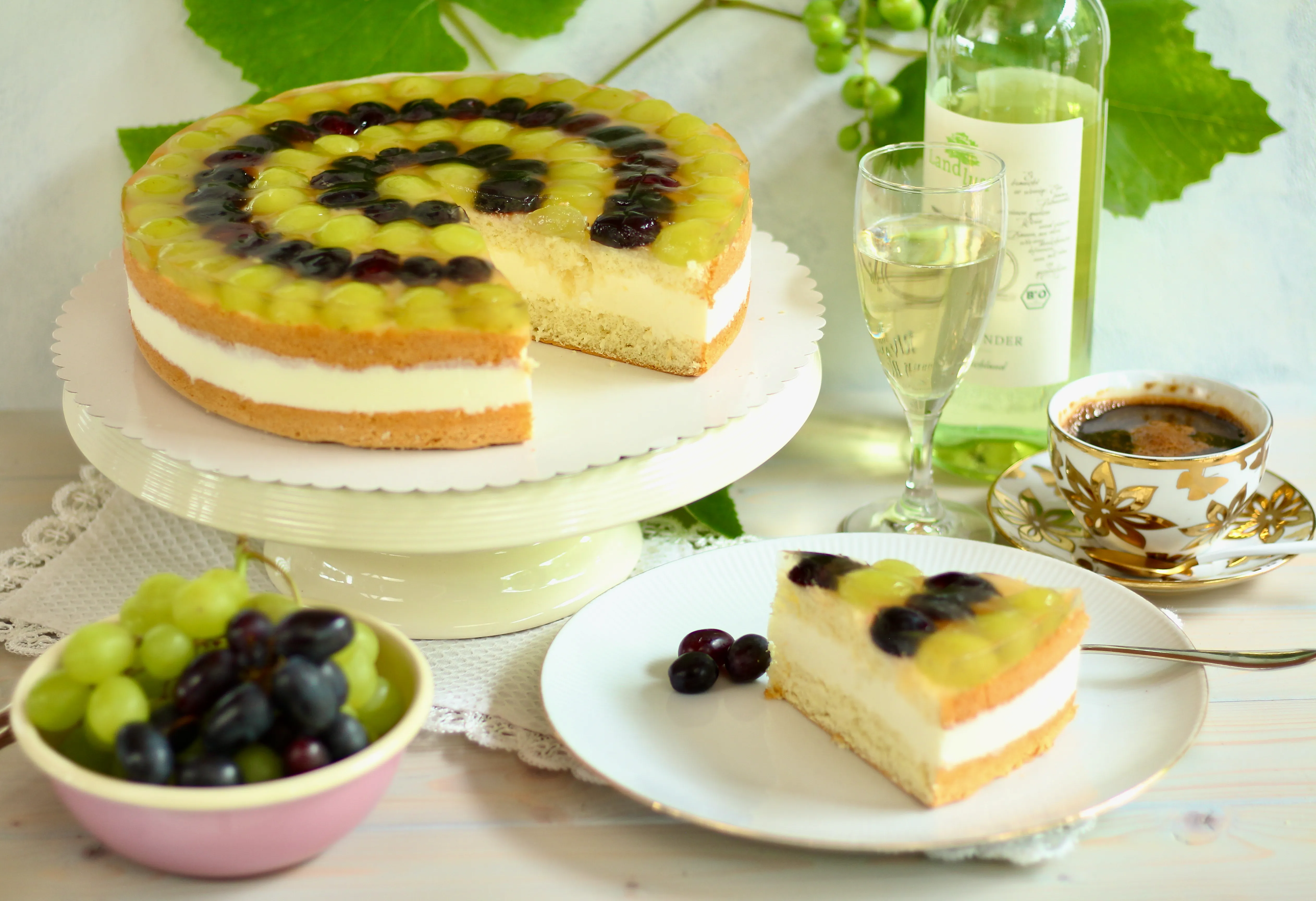 Fruchtige Winzertorte | Rezept und Video von Sugarprincess