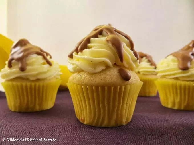 Banana Split Cupcakes – Rezept von Viktoria’s Kitchen Secrets – Gastbeitrag