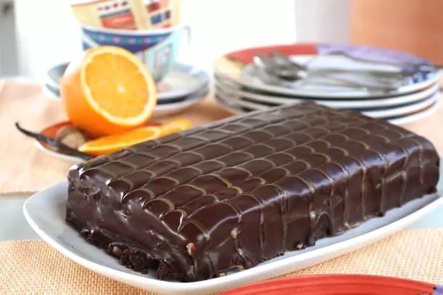 Das Rezept für eine super leckere Yes-Torte! Calendar of Ingredients mit Orange, Vanille und Muskat.