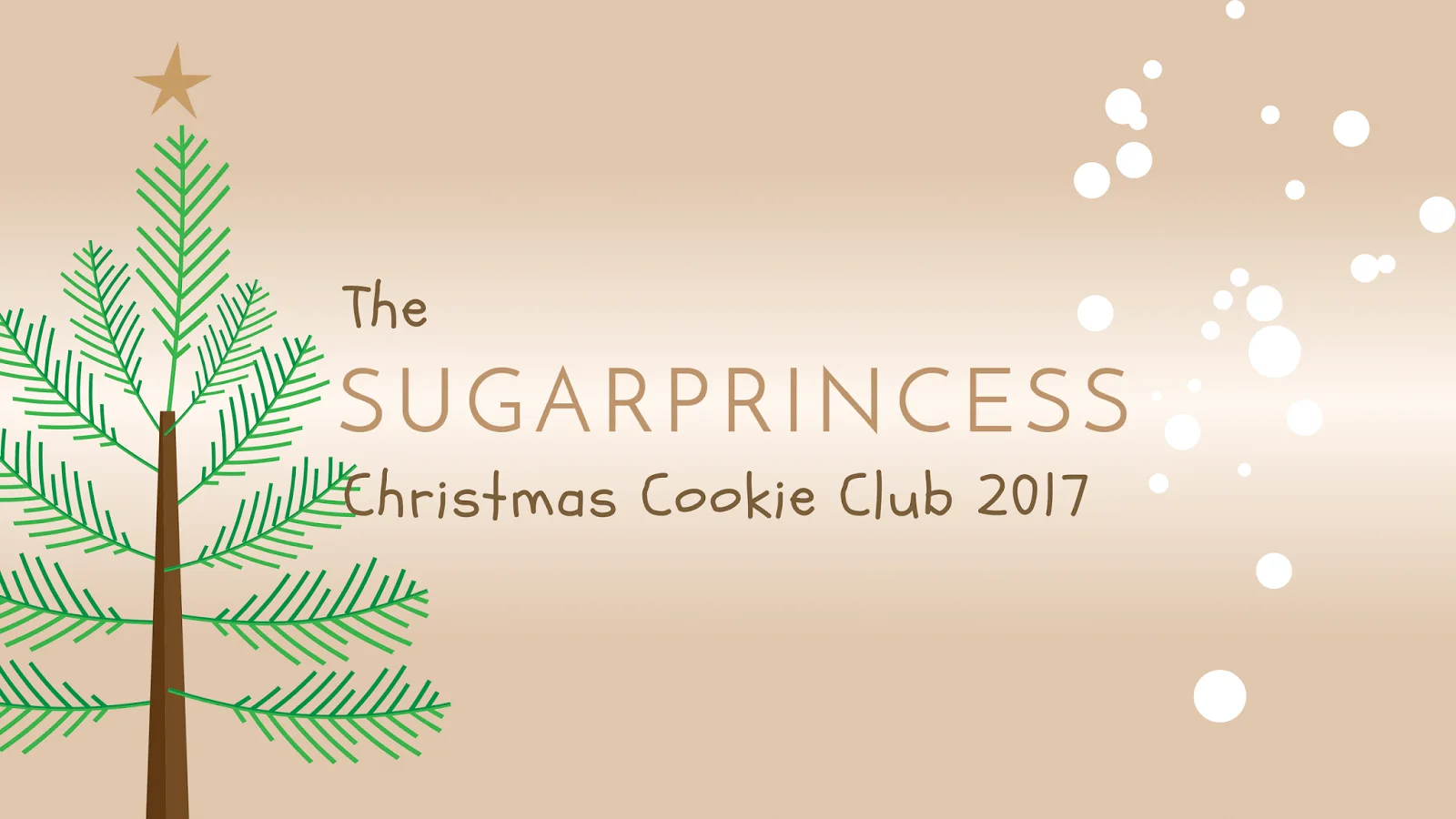 The Sugarprincess Christmas Cookie Club 2017: Ankündigung! Großes Gewinnspiel!