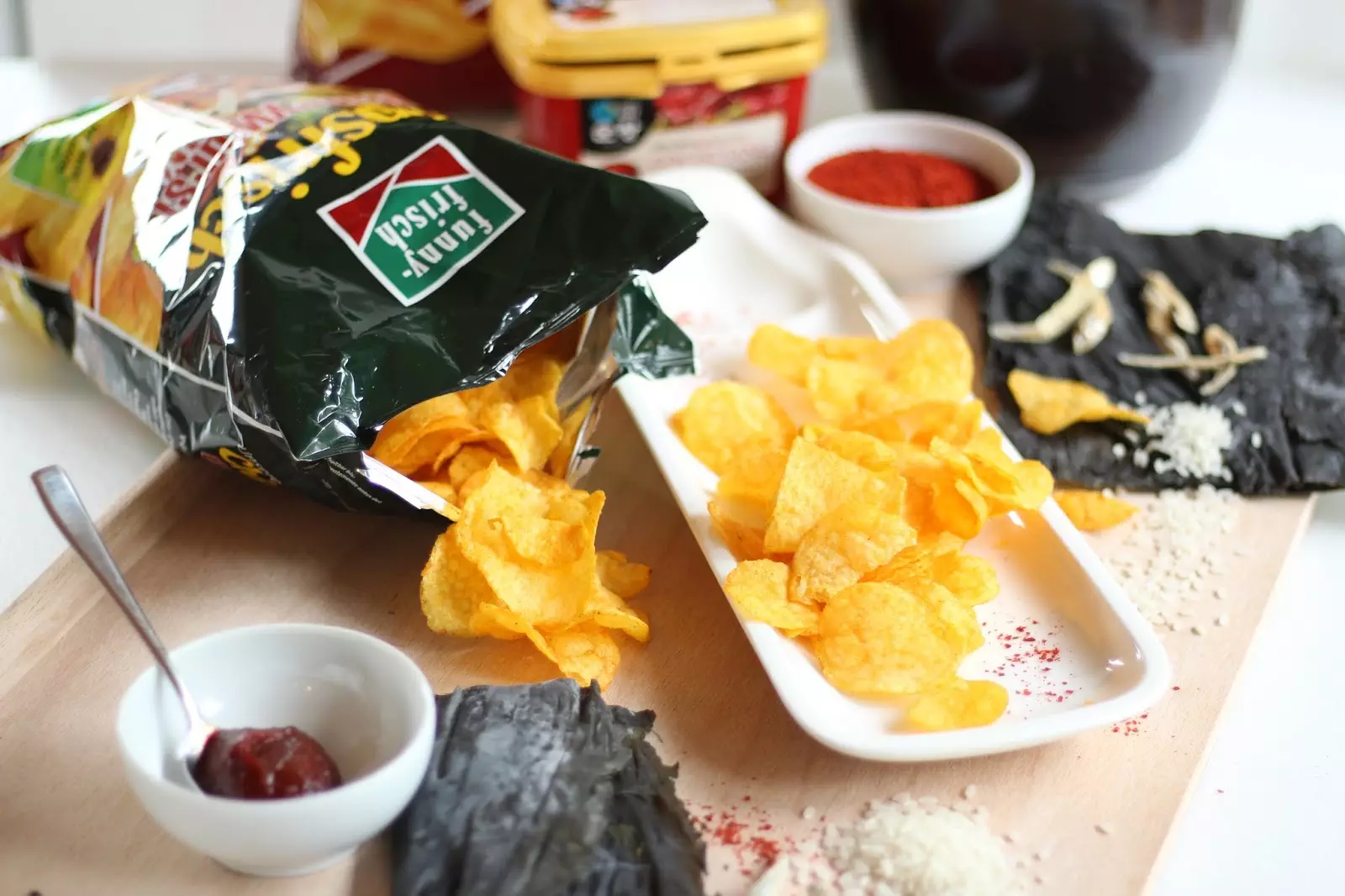 Werbung: Tteokbokki Chips! Unsere brandneue Chips-Sorte für die funny-frisch Chips-Wahl 2018