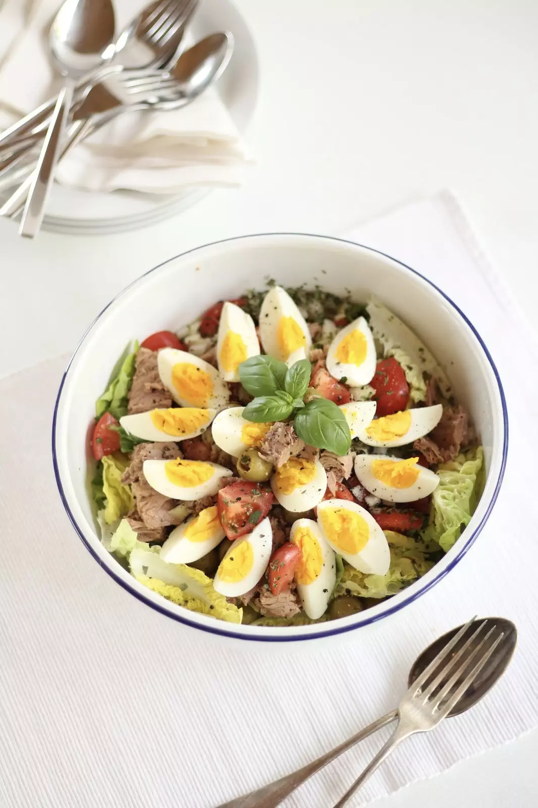 Salat Nizza - sieht schon so toll aus, ist super schnell gemacht und schmeckt einfach großartig