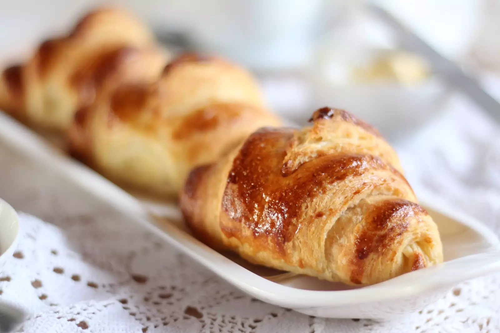 Croissants zum Osterbrunch - das Rezept findet ihr auf dem Blog