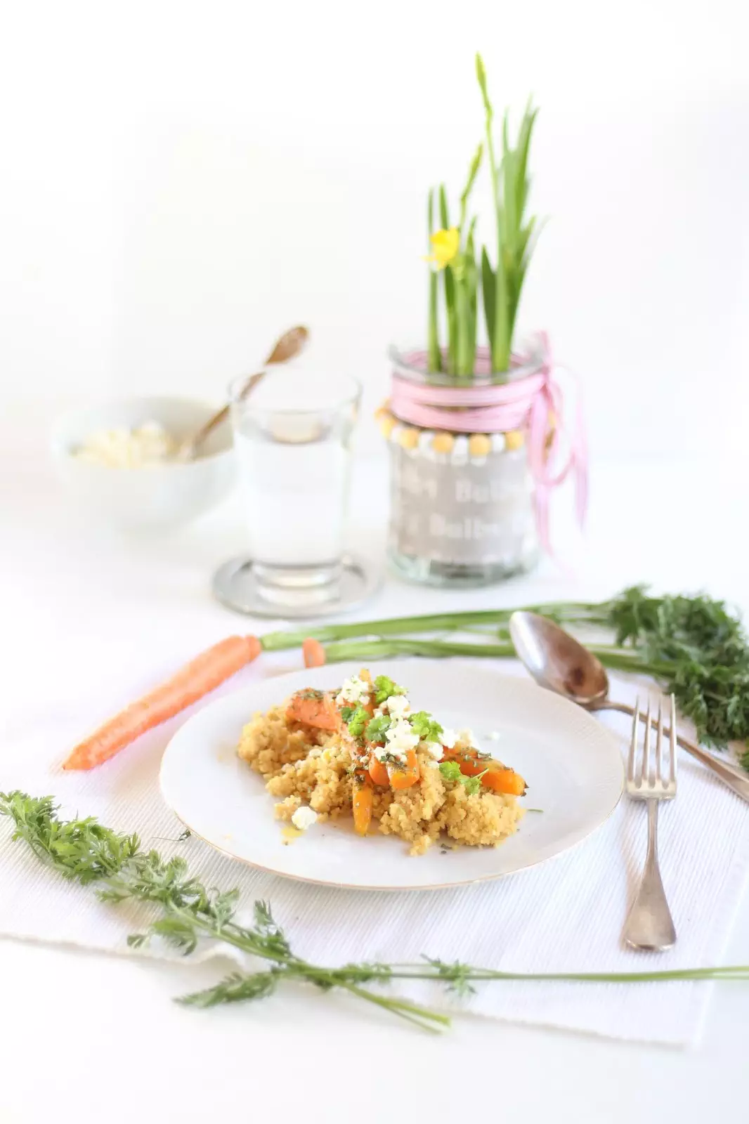 Orangen Couscous mit Möhren - das Rezept findet ihr auf dem Blog