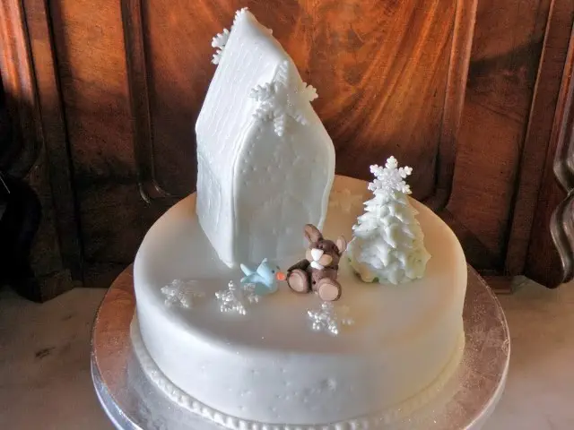 Probetorte Wintertraum