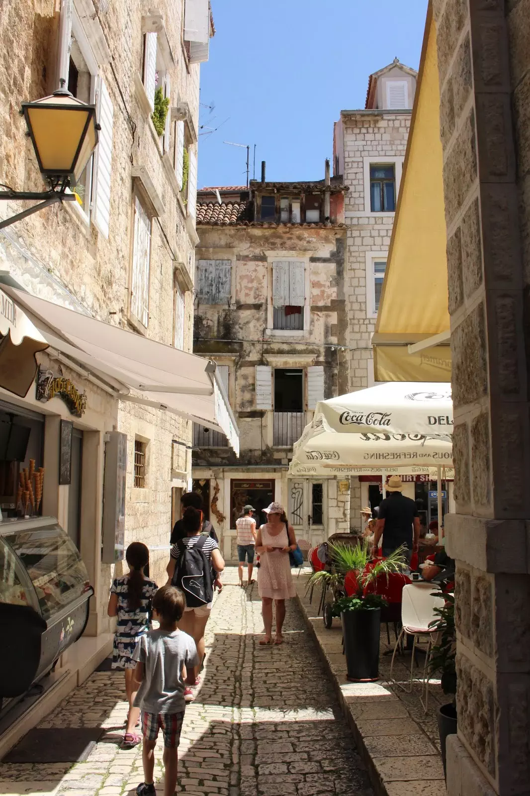 Das bildhübsche Städtchen Trogir - Altstadt