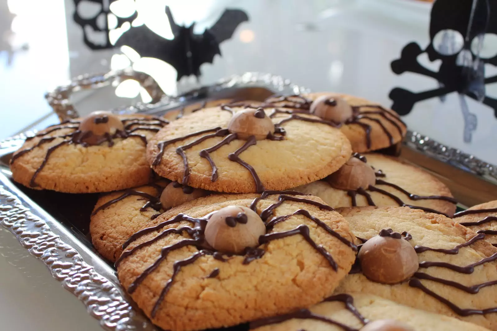 Spider Cookies - Happy Halloween!