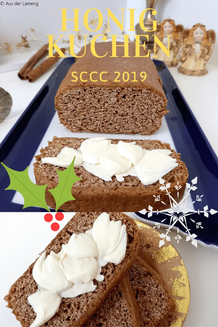 Honiglebkuchen - Rezept von Aus der Lameng | SCCC 2019: Türchen Nr. 5 | Gewinnspiel