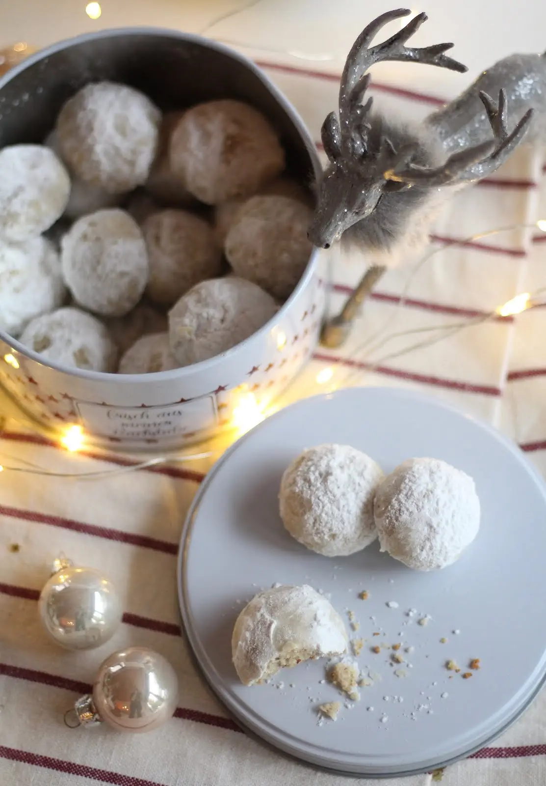 Pekan Butter Kugeln/ Pecan Butter Balls - Rezept von Sugarprincess | SCCC 2019: Türchen Nr. 12 | Gewinnspiel