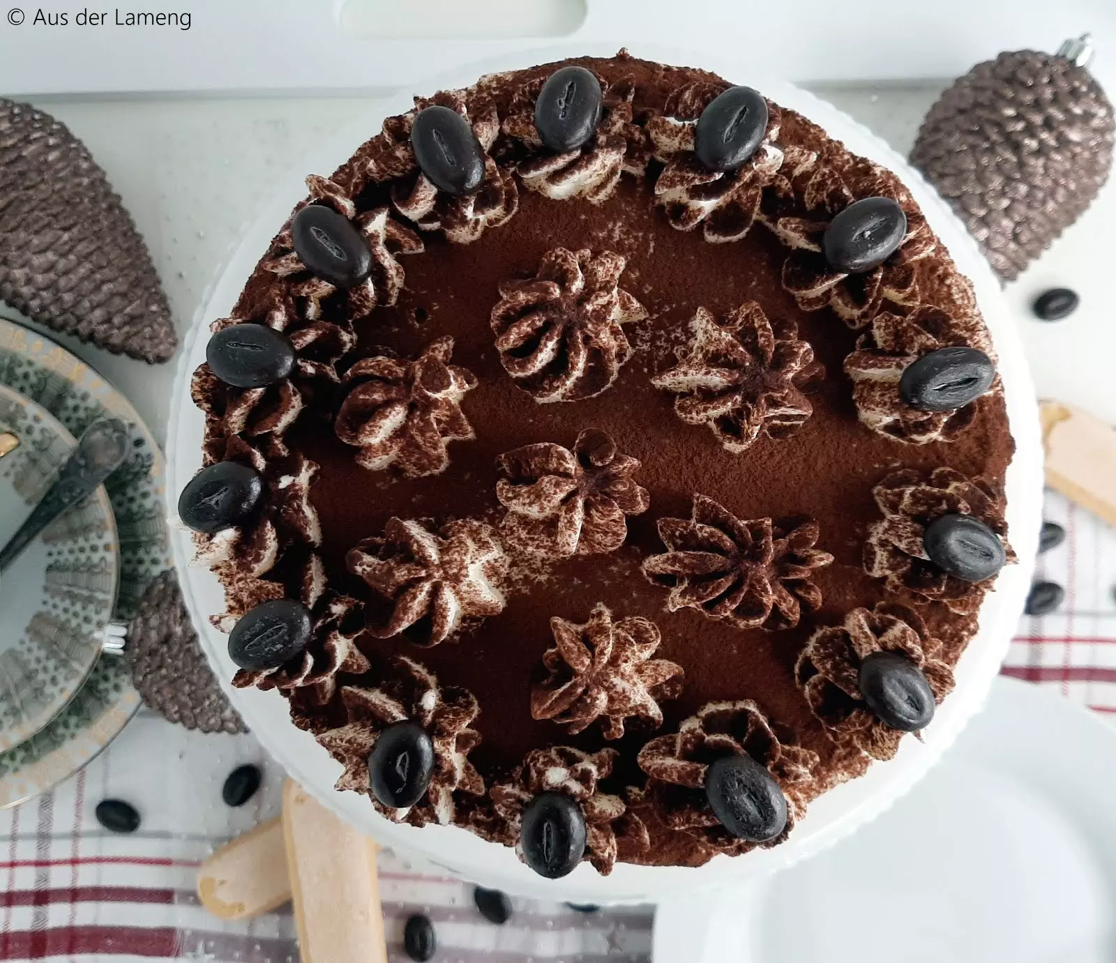 Weihnachtliche Tiramisu-Torte - Rezept von Aus der Lameng | SCCC 2019: Türchen Nr. 20