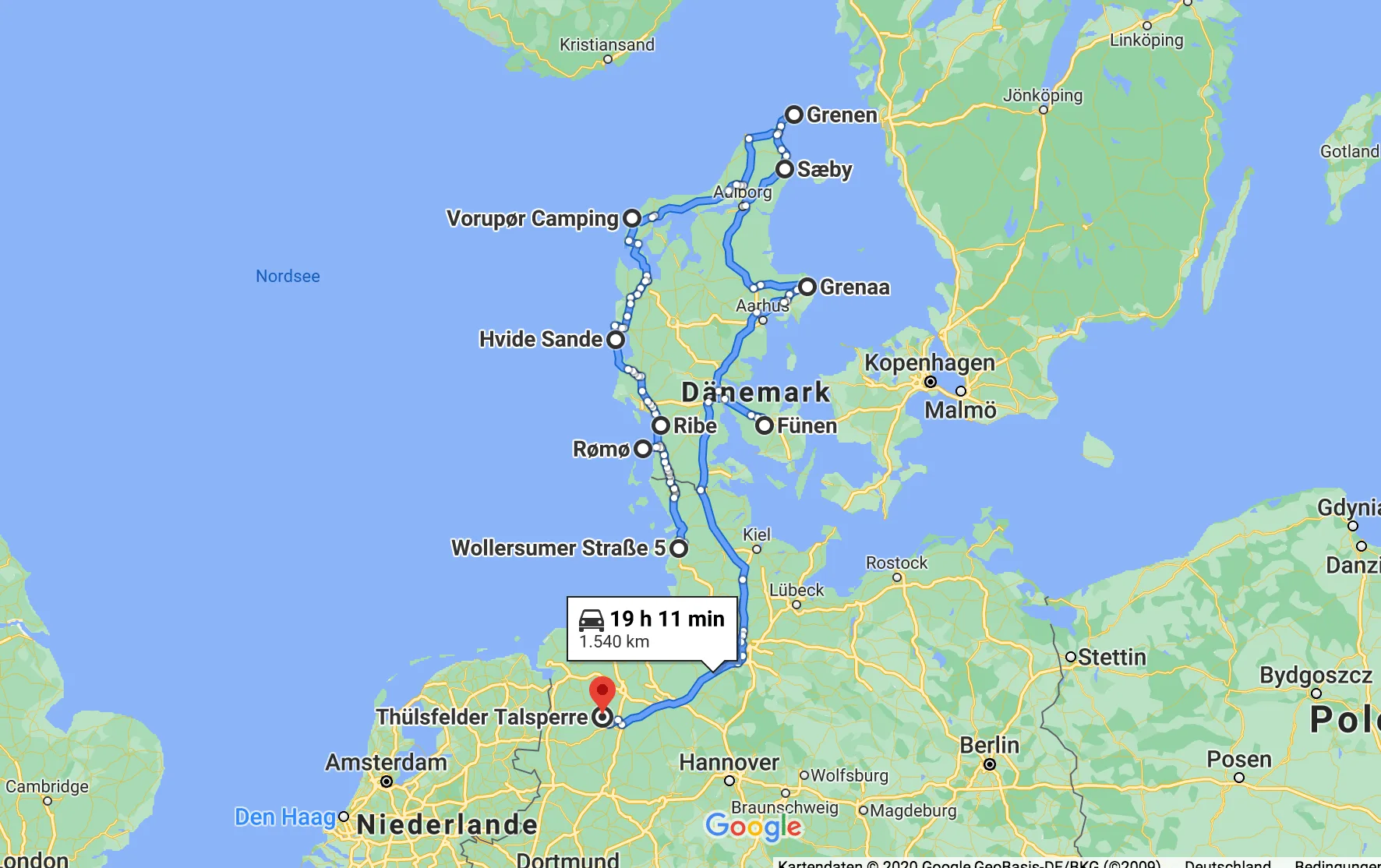 Dänemark-Rundreise Sommer 2020: Skagerrak-Tour