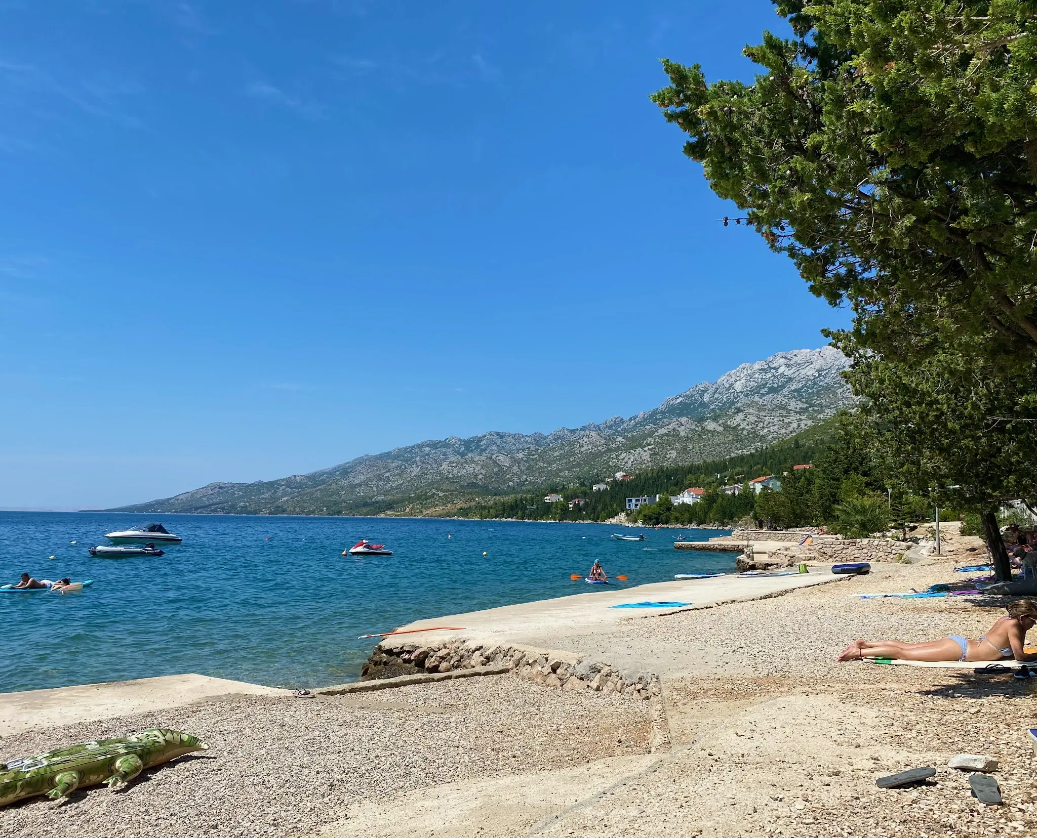 Sommerurlaub mit dem Womo in KROATIEN: Campingplatz Plantaza in Starigrad direkt am Meer! Kroatien Vlog Nr. 2