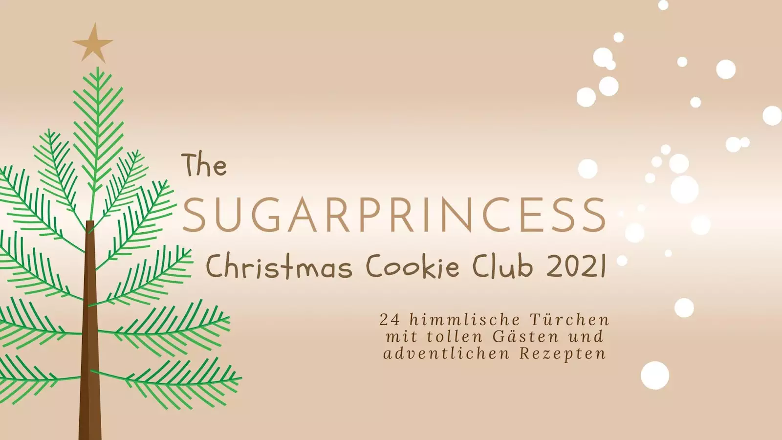 The Sugarprincess Christmas Cookie Club 2021 | Online Food-Adventskalender mit Gewinnspiel