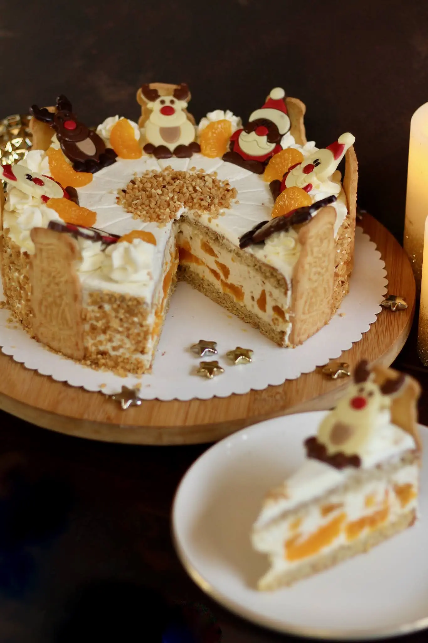 🧑🎄⭐️ Festliche Mandarinen-Spekulatius-Torte ⭐️🧑🎄 🧑🎄⭐️ Festliche Mandarinen-Spekulatius-Torte ⭐️🧑🎄