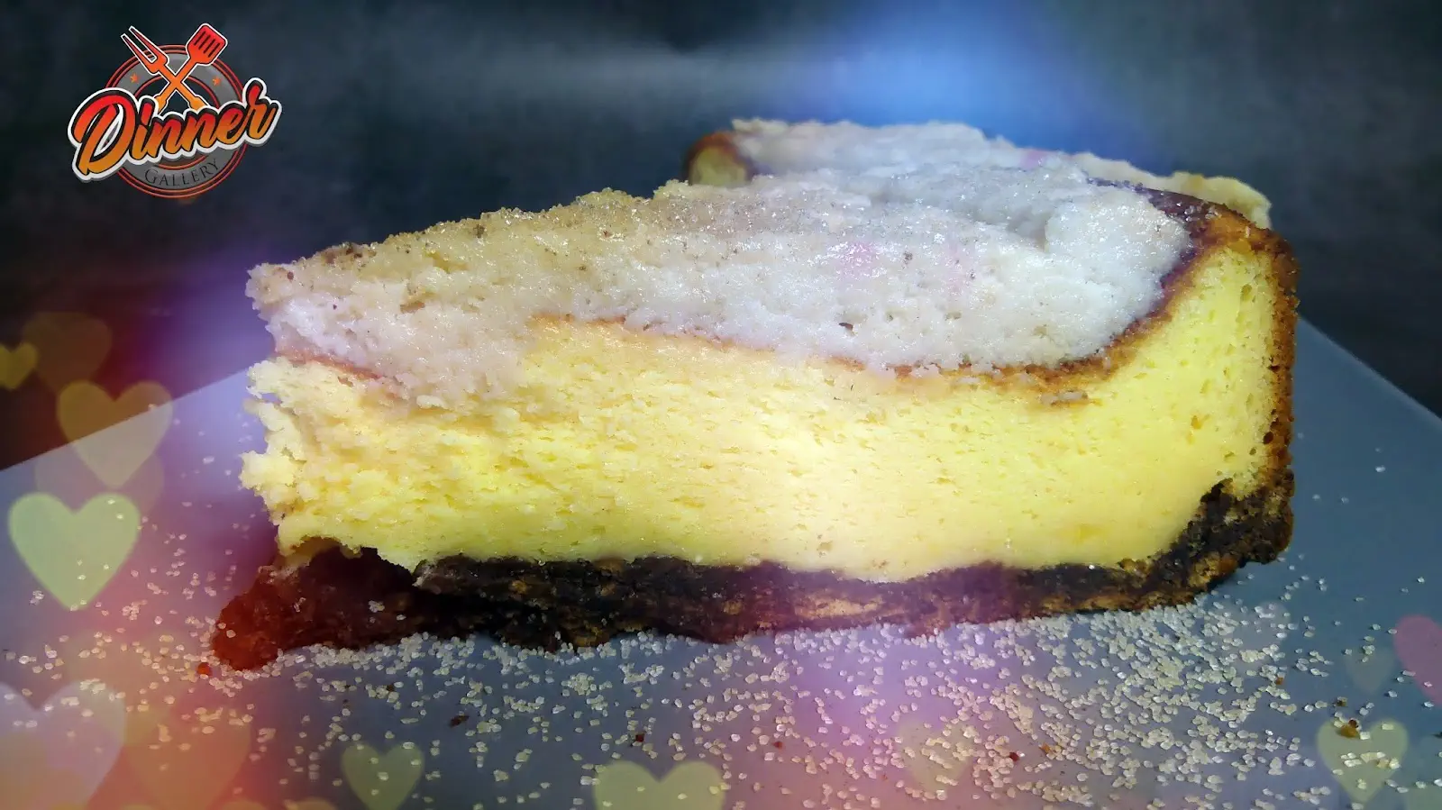 Leckerer Käsekuchen mit Schoko-Keksboden und Spekulatius-Topping – Rezept von Dinner Gallery | SCCC 2021: Türchen Nr. 7 | Gewinnspiel