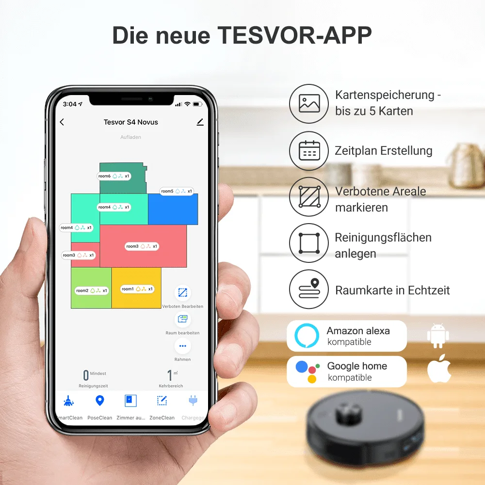 Tesvor Steuerungs App