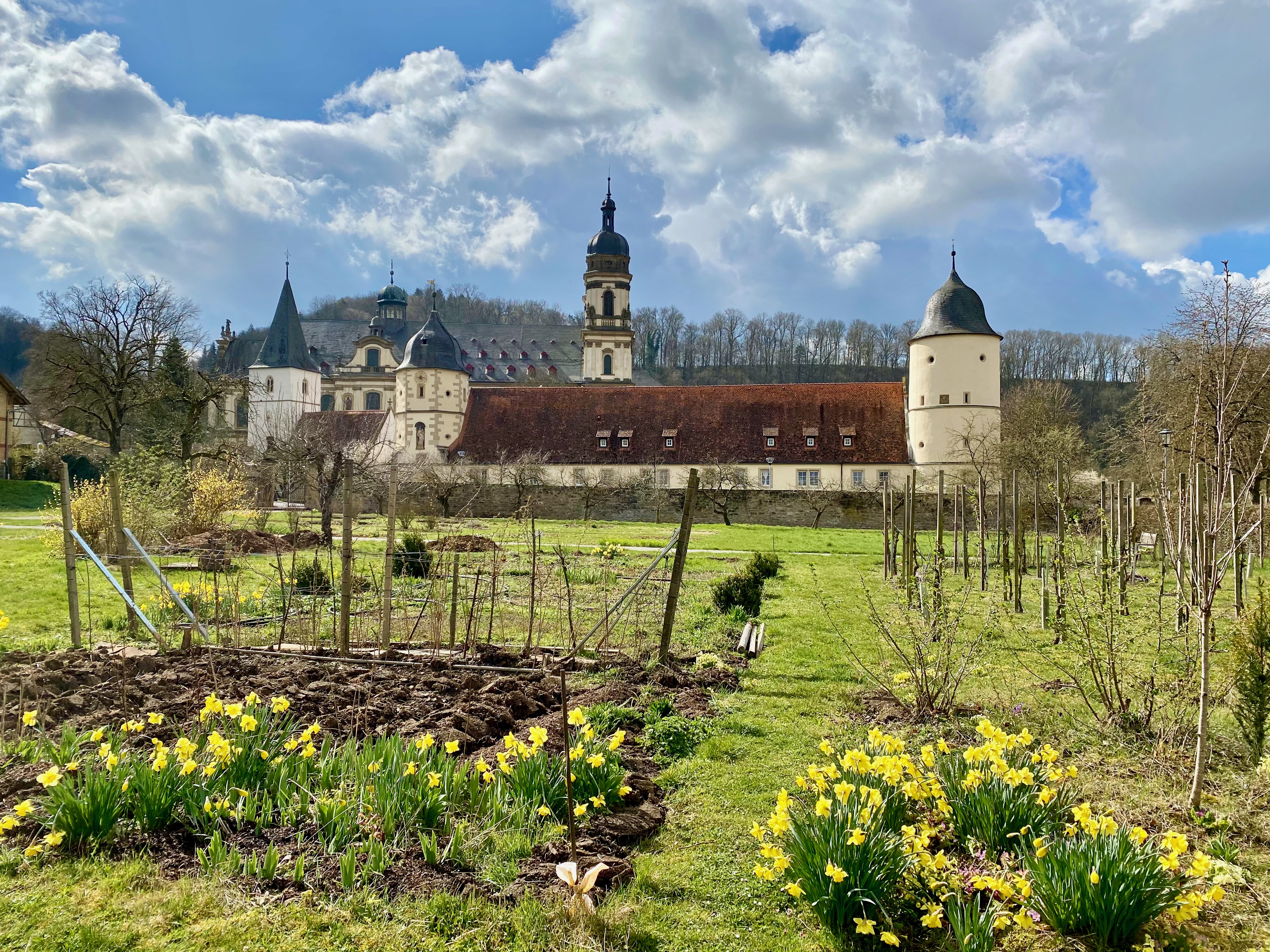 Besuch im Kloster Schöntal, Jagsttal Baden-Württemberg Vlog, Womo-Tour mit unserem Dethleffs Esprit