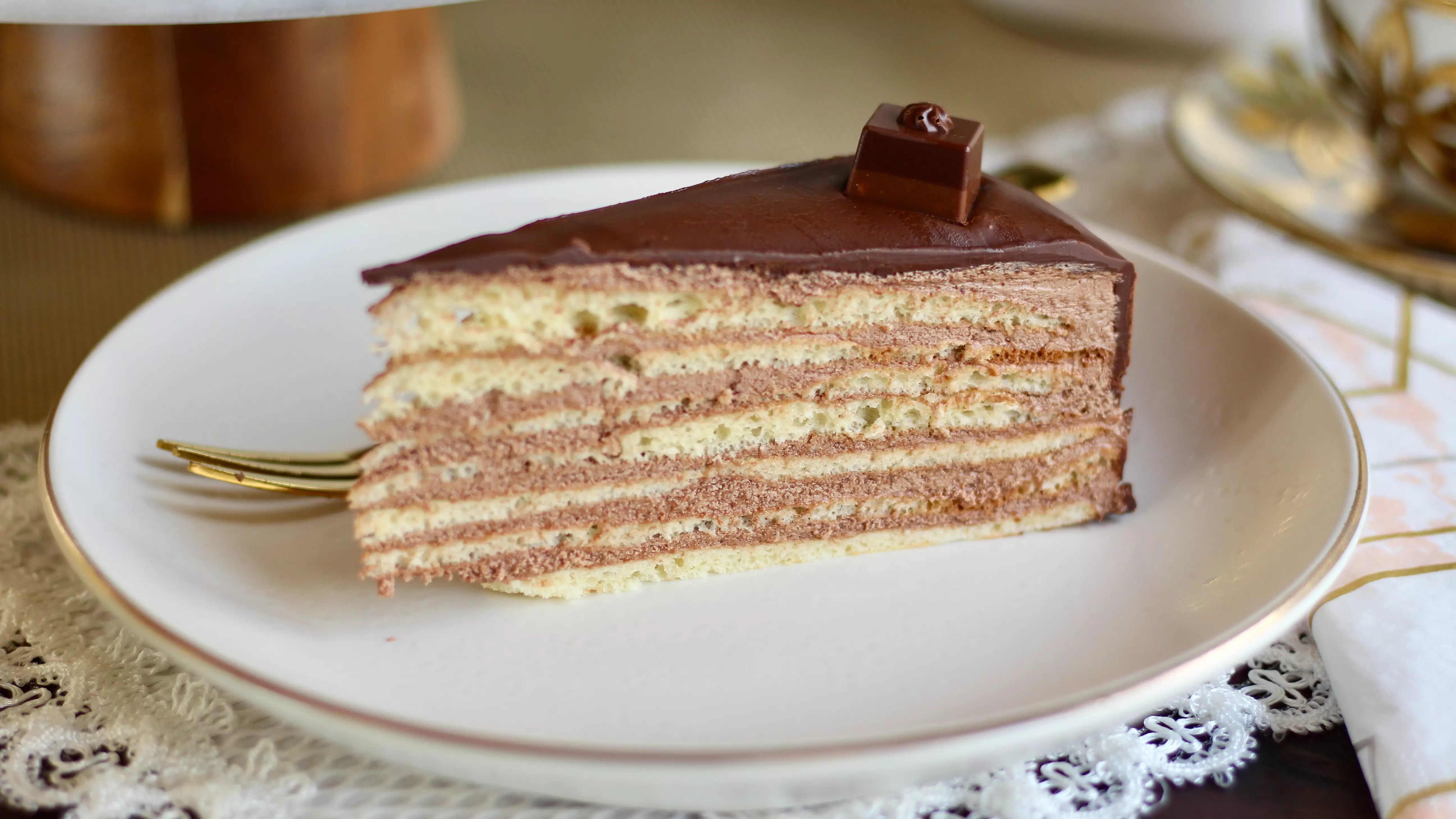 Fantastische Prinzregenten-Torte im Original! Rezept und Video von Sugarprincess
