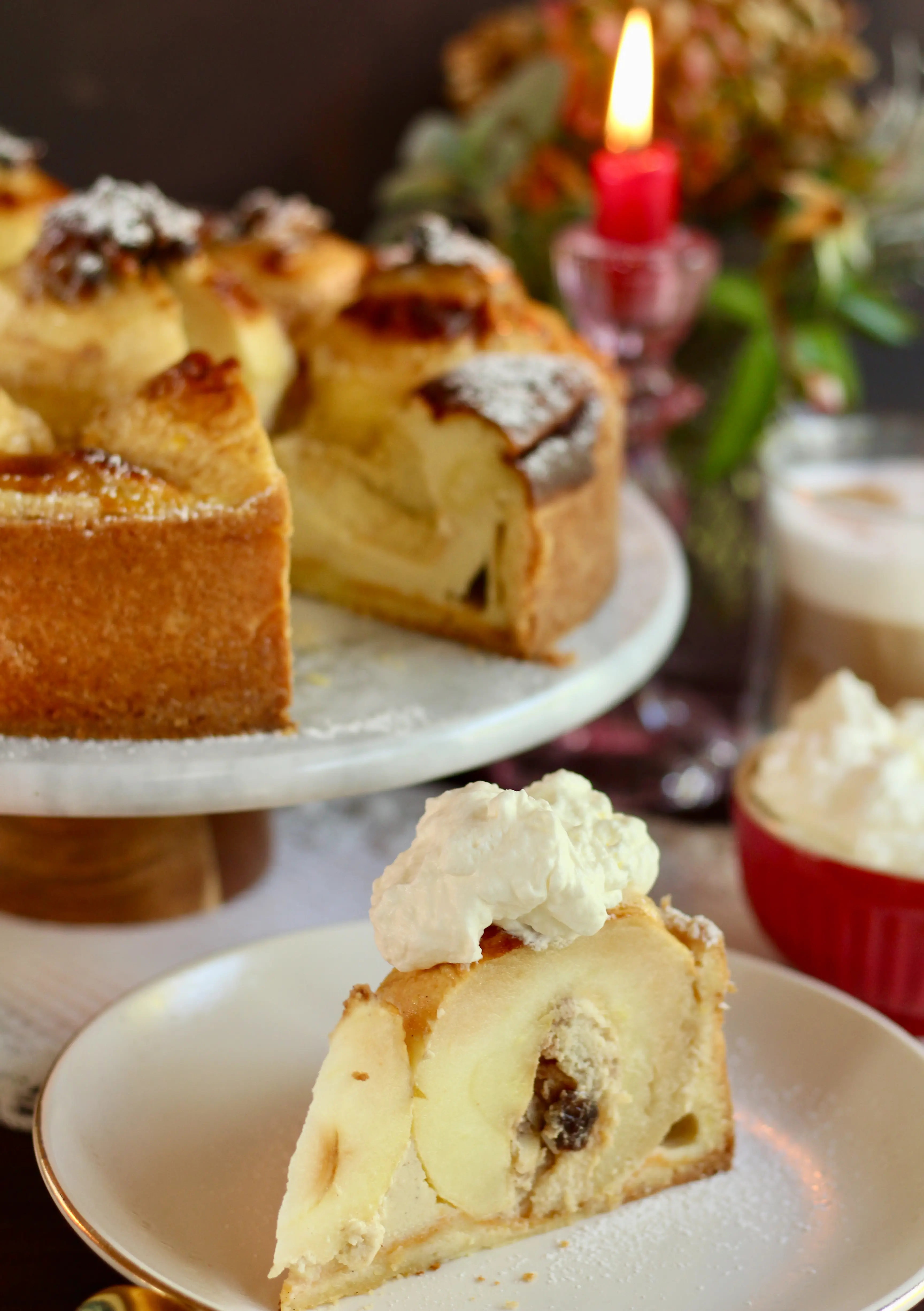 Seelenwärmenden Bratapfelkuchen mit Vanille und Zimt backen! Rezept und Video von SUGARPRINCESS