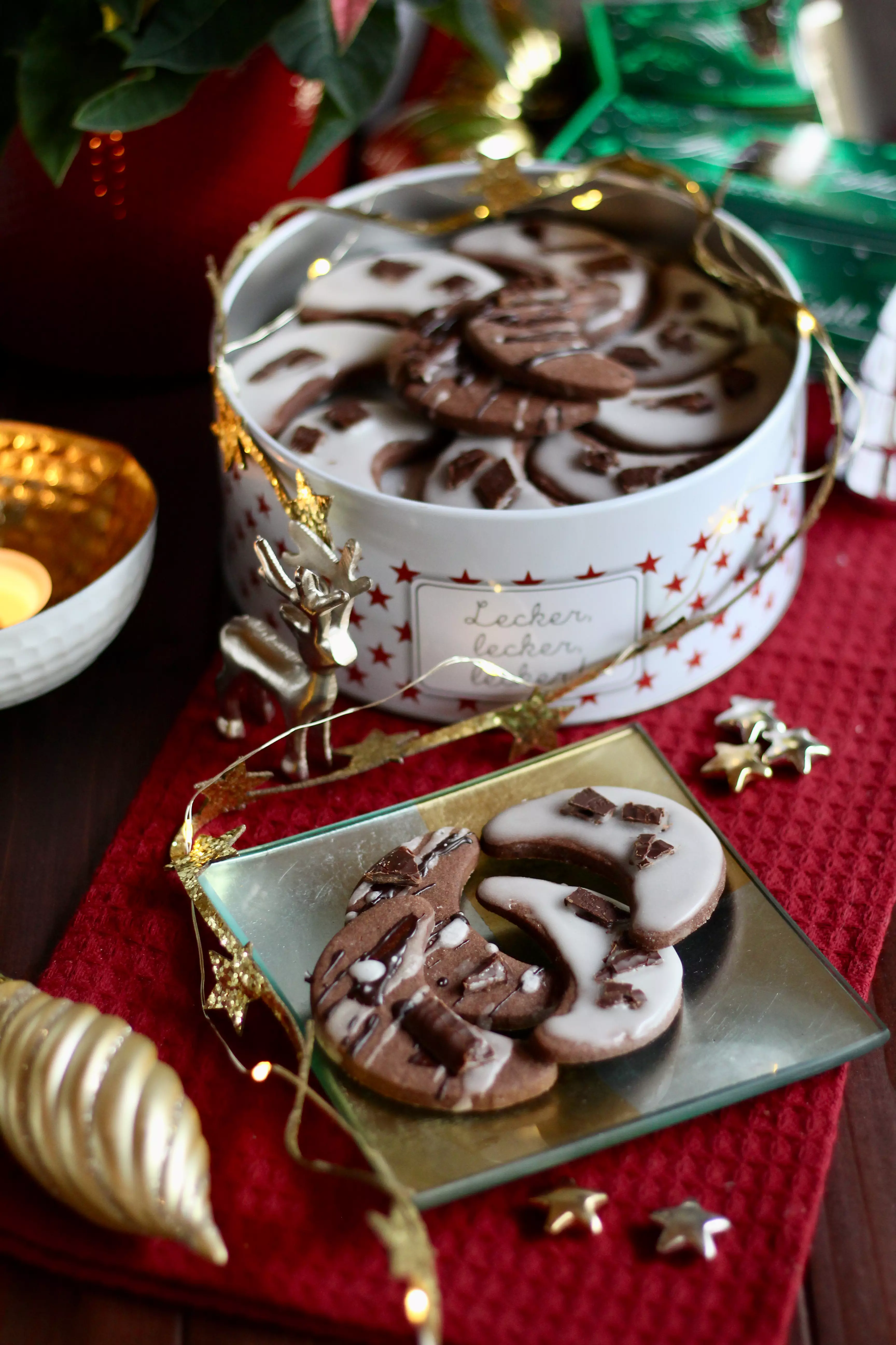 After Eight Monde 🌙 Rezept mit Gewinnspiel! 🍀 Plätzchen backen für die ...