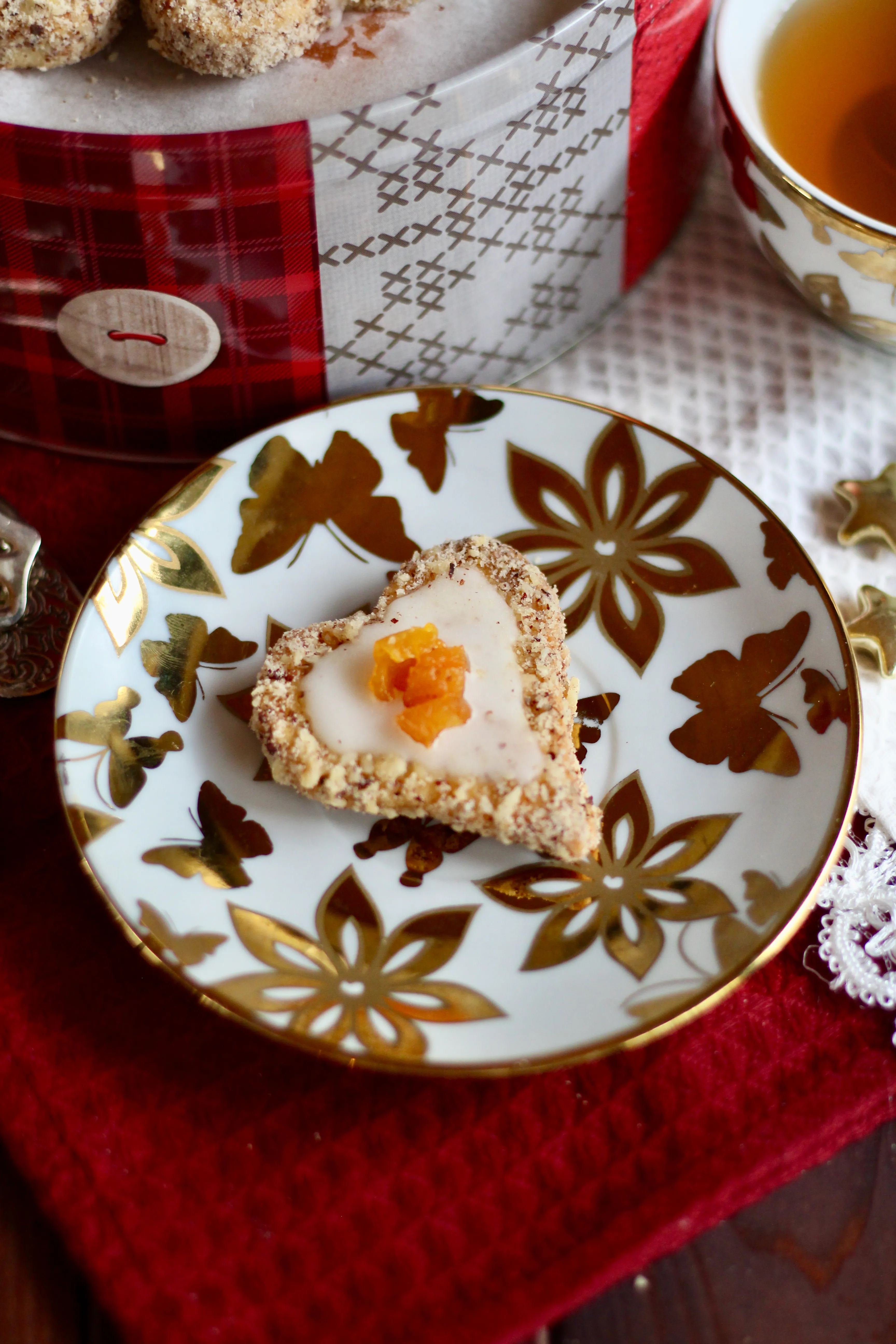 Haselnuss-Aprikosen-Herzen backen! 💝 Plätzchen für die ...