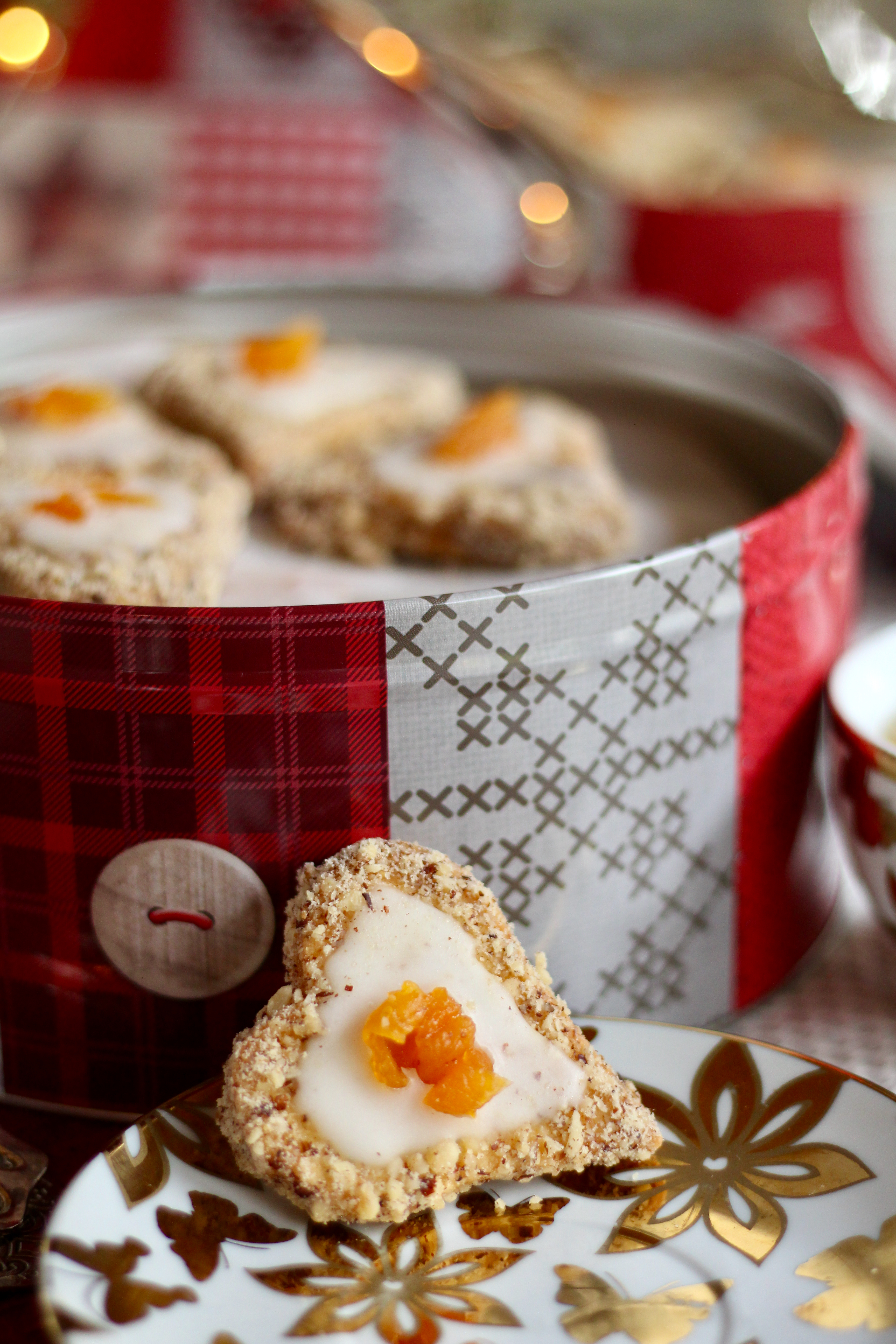 Haselnuss-Aprikosen-Herzen backen! 💝 Plätzchen für die ...
