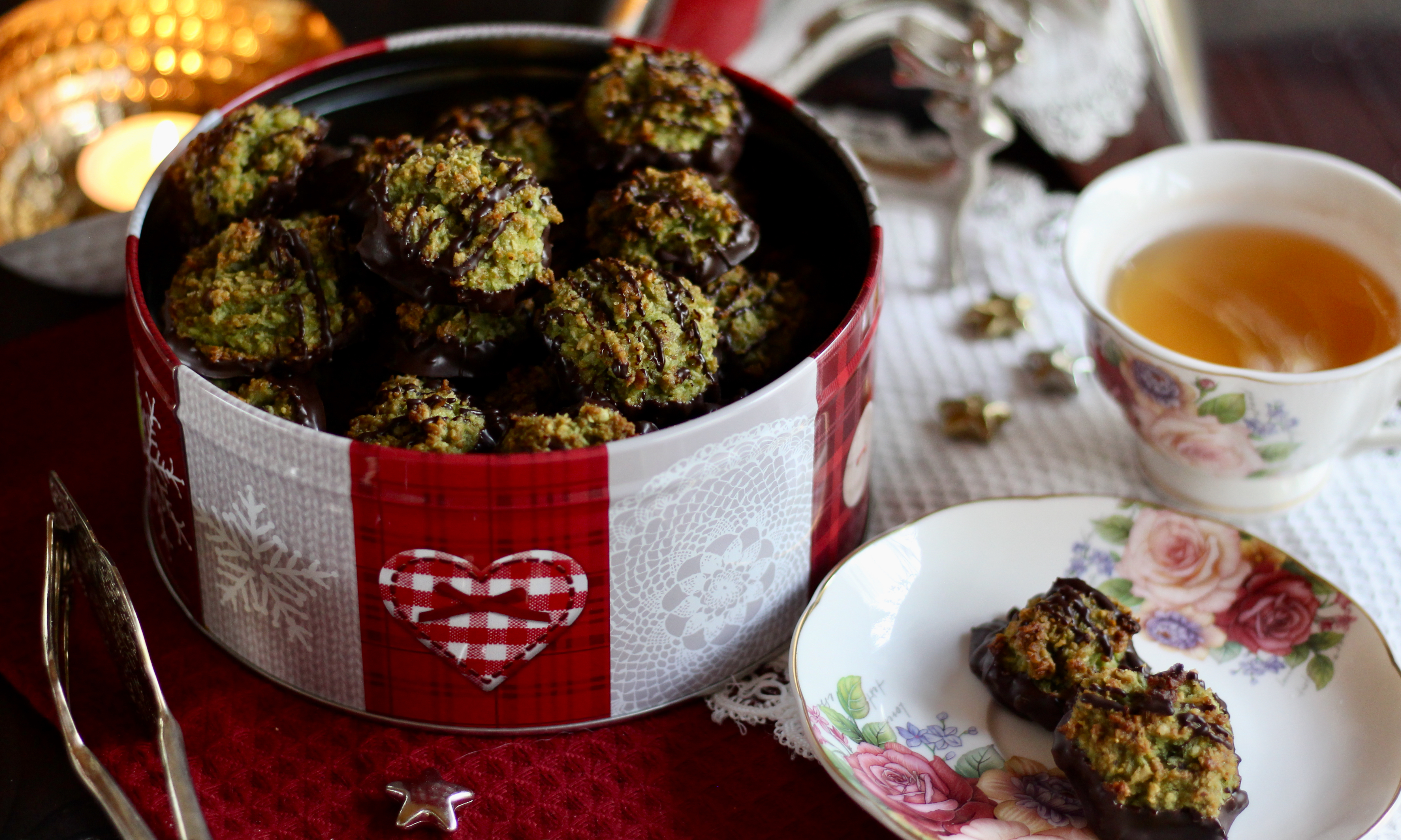 Feine Pistazien-Kokos-Makronen backen! Rezept mit Gewinnspiel