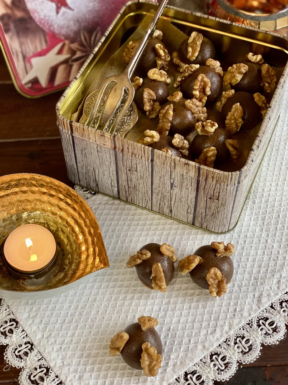 Leckeres Schoko-Walnuss-Bethmännchen Rezept - SUGARPRINCESS