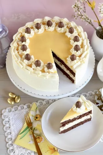 Leckerste Schoko-Eierlikör-Torte! Ostertorte 🐣 Geburtstagstorte backen 🐰 Rezept und Video von Sugarprincess 🍰👌🏻