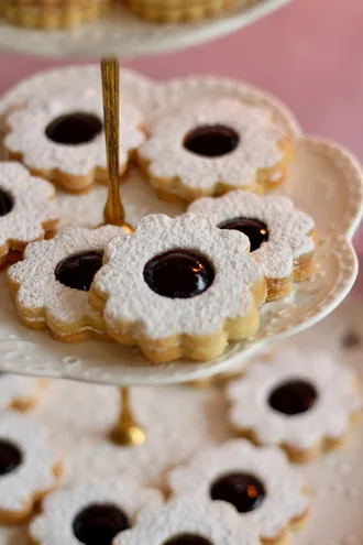 Meine allerbesten Spitzbuben! 💝 Linzer Augen! Plätzchen backen mit Sugarprincess! 100.000-Abo-Spezial-Gewinnspiel! 🍀🍀🍀